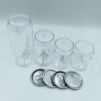 Groothandel 500ml transparante plastic beker/fles met afsluitbaar deksel voor fruitthee, melkthee, sapverpakkingen