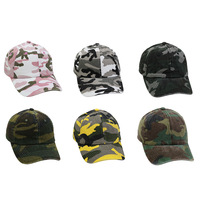 Cappellino da Baseball Personalizzato con Logo Ricamato in Stile Camouflage Forestale, Visiera Curva, 6 Pannelli, Non Strutturato, Modello Dad Hat
