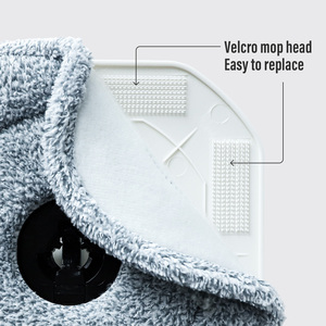 Homettler Mop Supplier - Nuevo estilo de herramienta de limpieza, juego de cubo y fregona giratoria 360°, fregona de fácil uso para cocina y sala de estar - Product Image 3