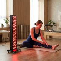 Panneau de Récupération Post-Entraînement à Lumière Rouge NIR pour Pilates et Fitness 630nm 660nm 810nm 830nm 850nm – Soulagement de la Douleur