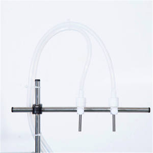 Machine de remplissage de liquides semi-automatique à double tête, pompe électrique 220V, haute précision, pour bouteilles de cosmétiques, de vin et d'huile - Product Image 3