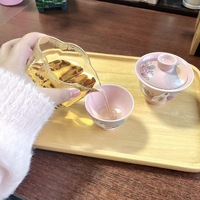 Tasse à thé en verre transparente en borosilicate épais avec poignée uniforme, style chinois, portable, résistante aux hautes températures pour le thé Kung Fu