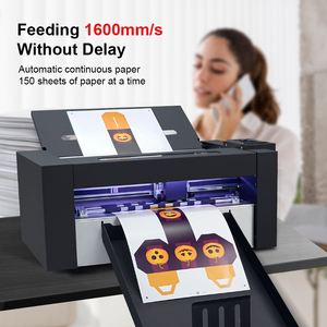 Purcell Wifi Smart <span class=keywords><strong>Mini</strong></span> Auto Feed Stans Snijmachine Zd350 Ultra Double Head A3 + <span class=keywords><strong>Cutter</strong></span> <span class=keywords><strong>Cutter</strong></span> Creasing Label Sticker <span class=keywords><strong>Plotter</strong></span> - Product Image 3