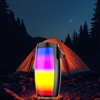 Haut-parleur portable mini Bluetooth DJ Bass coloré pour l'extérieur, populaire en 2026, à bas prix