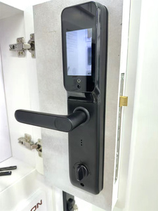 Wifi Tuya Smart APP Control Digital Fingerprint Code Card Unlock Smart Camera Door Lock for Smart Home - Product Image 4