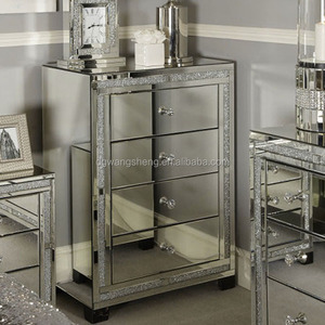 Commode haute à 6 tiroirs en miroir Athènes - Product Image 5