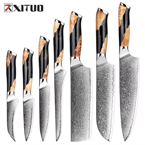 <span class=keywords><strong>Couteau</strong></span> de <span class=keywords><strong>chef</strong></span> Damas à 67 couches, <span class=keywords><strong>couteau</strong></span> de <span class=keywords><strong>chef</strong></span> japonais tranchant, <span class=keywords><strong>couteau</strong></span> à trancher <span class=keywords><strong>Santoku</strong></span> polyvalent avec manche ergonomique en bois et résine stable - Product Image 1