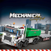 40 Pièces Blocs de Construction Techniques Camion Grue de Levage Modèle de Remorque de Voiture Jouet Électronique pour Enfants