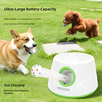Lanceur de balles intelligent pour animaux de compagnie, best-seller transfrontalier, jouet pour chien, entraînement en plein air, interactif, durable, résistant aux morsures, automatique, ABS