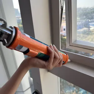 Nhà Máy Bán Hàng Trực Tiếp Giá Không Thấm Nước Sealant Chống-Lão Hóa Ngoài Trời Trong Nhà Silicone Trong Suốt Đa-Chức Năng Dính Silicone