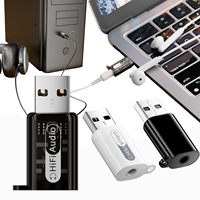 Nouvel adaptateur audio USB vers TRRS 3,5 mm HotSale 2026, convertisseur DAC HiFi 24 bits 96 kHz avec prise micro pour ordinateur portable et de bureau