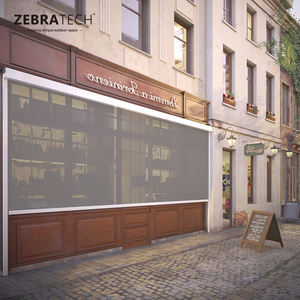 Stores verticales en aluminium pour maison intelligente avec rail à fermeture éclair électrique, design simple, télécommande pour fenêtres - Product Image 3