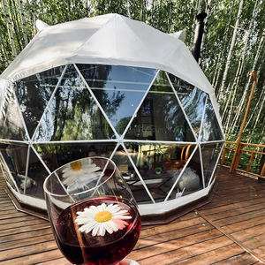 Bolin lujo al aire libre PVC Hotel Camping <span class=keywords><strong>bola</strong></span> tienda jardín iglú casa cúpula cúpulas geodésicas - Product Image 5