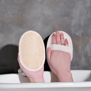 Brosse <span class=keywords><strong>de</strong></span> nettoyage <span class=keywords><strong>de</strong></span> cuisine Luffa biologique Gommage exfoliant pour le corps <span class=keywords><strong>Gant</strong></span> <span class=keywords><strong>de</strong></span> <span class=keywords><strong>toilette</strong></span> pour les ustensiles <span class=keywords><strong>de</strong></span> cuisine et la vaisselle Tampon à récurer pour le bain - Product Image 4