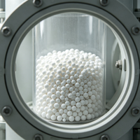 Alumine activée en billes, adsorbant déshydratant pour le séchage de l'air, la défluorisation de l'eau et support catalytique – Approvisionnement direct usine