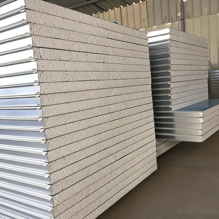 low price roof and wall eps sandwich panel for prefab house in china