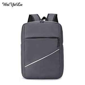 Super Factory <b>Backpack</b> 15 Inches <b>Computer</b> Compartment Business Travel Unisex Solid Color Detachable Strap - Product Image 2