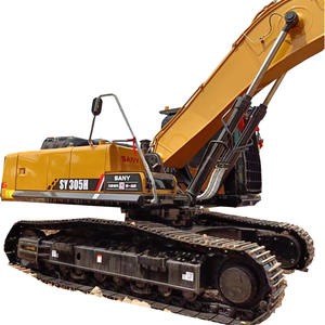 Excavatrice hydraulique sur chenilles SANY SY305H de 30 tonnes utilisée 155C Machinerie de construction technique à vendre de Chine - Product Image 1