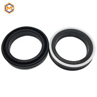 Joint d'étanchéité hydraulique OUY en PU/caoutchouc et nylon combinés pour la réparation des vérins hydrauliques d'excavatrices