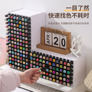 Organizador de Escritorio para Marcadores, 72, 120, 180, 240 Compartimentos, Forma Cuadrada, Portaplumas Multicapa - Product Image 4