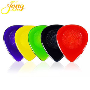 Plettri per chitarra a forma di goccia <span class=keywords><strong>Alice</strong></span> all'ingrosso 1mm/2mm/3mm chitarriplettri per PC trasparenti e durevoli trasparenti - Product Image 2