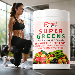 Customized Shecome Greens Powder Supports Energy, Gut Health and Digestion for Men and Women Dietary Greens Powder Supplement - Product Image 1
