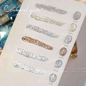 Vernis à ongles en gel <span class=keywords><strong>de</strong></span> 15 ml, paillettes scintillantes, lampe LED, résine, paillettes scintillantes, diamant broyé, gel pour salon à domicile, <span class=keywords><strong>bricolage</strong></span> - Product Image 2