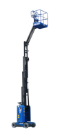 Plateforme élévatrice électrique en acier Berui AMWP11-7100, hauteur de travail maximale 10,65 m, hauteur de plateforme maximale 8,65 m, hauteur de travail 3,11 m