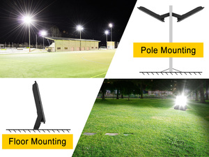 Durable Flood <b>Light</b> and Garden Lighting 240W 300W High Lumen Waterproof Aluminum Housing for Road and Public Park - Product Image 3