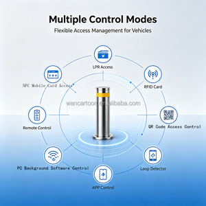 Dissuasore Idraulico Automatico K12 IP68 a Scomparsa |   Dissuasore Stradale <span class=keywords><strong>di</strong></span> Sicurezza in Acciaio Inossidabile per Controllo Accessi Parcheggi e Vialetti - Product Image 3