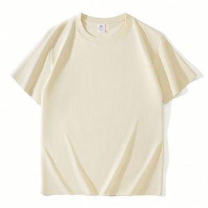 Design Wholesale Short Sleeve Blank Solid Color Print Logo Ring Spun Cotton Mens Custom T Shirts - Product Image 5