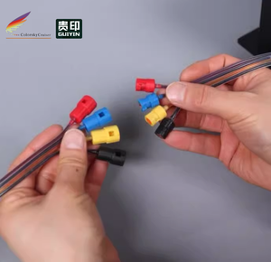 (ACC-43) 2.8mm*1.4mm 4색 잉크 공급 시스템용 간편 커넥터 CISS 파이프라인 호스 연장, 연결 및 이동 - Product Image 4