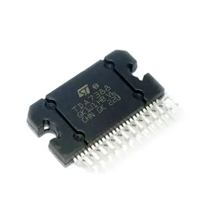 고성능 4 채널 쿼드 브리지 자동차 사운드 라디오 앰프 Ic 칩 Tda7388 맞춤형 12v Ab 클래스 4*45 W Zip-25 선형 튜브