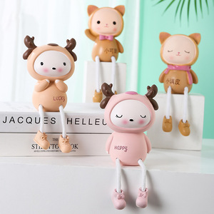Home Decoration Ornaments Nordic Ins Hanging Feet Doll <strong>Girl</strong> Heart Gift Room Creative Living Room <strong>Bedroom</strong> <strong>Accessories</strong> - Product Image 3