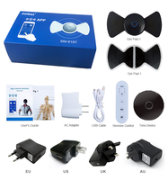 Stimulateur musculaire TENS sans fil pour la rééducation des muscles du dos avec télécommande pour la récupération et l'entraînement du corps et des bras