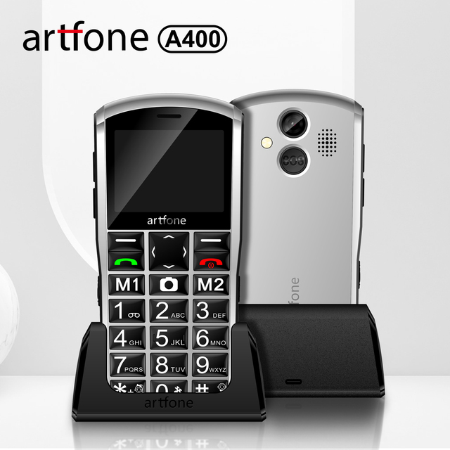OEM Senior Phone Artfone A400 4G Mobile Phone for Elderly, Speed Dial,Big Button SOS Big Battery