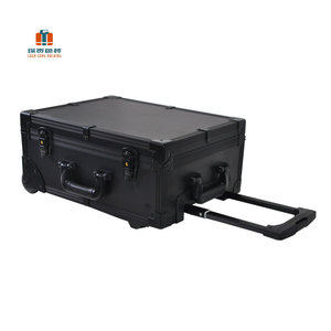 <strong>Heavy</strong> <strong>Duty</strong> Portable Transport Aluminum <strong>Tool</strong> <strong>Box</strong> Waterproof Aluminum Case <strong>on</strong> <strong>Wheels</strong> - Product Image 1