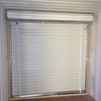Porte à enroulement personnalisée pour conteneur, en acier galvanisé, pour conteneur de transport, porte à enroulement pour conteneur de stockage