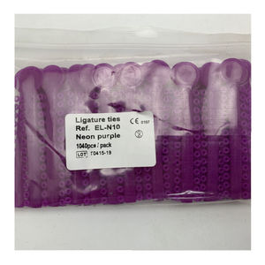 Attaches élastiques orthodontiques multicolores, accessoires pour appareils dentaires - Product Image 6