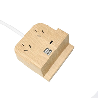 Multiprise avec support pour téléphone, protection contre les surtensions, rallonge, 10A, 2 prises AC, 2 USB-A, 1 USB-C, SAA