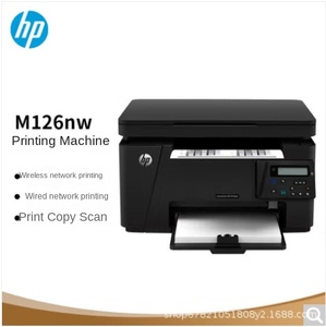 H P M126a/126nw Đa Chức Năng Máy In Laser Màu Đen Trắng Nhà In Ấn Bản Sao Quét Các Tính Năng Giao Diện USB A4 Max Giấy Chứng Khoán Sử Dụng - Product Image 3
