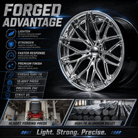 Jantes forgées en deux parties NEXUS RIM Custom T6-6061 Billet 20 22 pouces, compatibles avec Jeep Grand Cherokee, jantes en alliage pour SUV