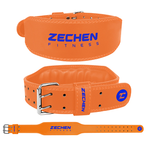 Cintura di Supporto Lombare Zechen per Fitness, Powerlifting <span class=keywords><strong>e</strong></span> Sollevamento Pesi, Cintura in Pelle Resistente per Allenamento <span class=keywords><strong>e</strong></span> Potenziamento Muscolare - Product Image 6