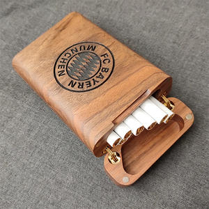Étui à cigarettes en bois massif poli à la main, vente en gros au Vietnam - Product Image 4