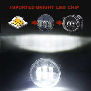 Đèn Sương Mù Led Xe Hơi Chất Lượng Tốt Nhất 4Inch Chống Nước Ip67 30W Đèn Led Sương Mù/Lái Xe Dễ Lắp Đặt Cho Toyota Passo Đèn Sương Mù - Product Image 4