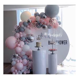 Customized Handmade 100% Virgin Acrylic <b>Display</b> Plinths Cylinder with Custom Color & Logo for & Beautiful for Wedding Party - Product Image 4