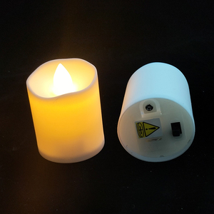 เทียน LED สำหรับงานแต่งงาน สีขาวอบอุ่น ใช้พลังงานจากแบตเตอรี่ พร้อมฟังก์ชั่นกระพริบ สำหรับงานเทศกาล คริสต์มาส และกิจกรรมต่างๆ ได้รับการรับรองมาตรฐาน CE และ ROHS - Product Image 5