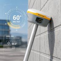 HI TARGET V600L 1408 Saluran Laser Genggam Dual-kamera Rtk 10m Pengukuran Laser Tanpa Kontak AR Stakeout Gnss Rtk