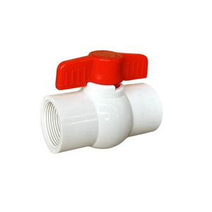 수출 아프리카 공장 저렴한 가격 화이트 그레이 블루 바디 컬러 일반 슬립 나사 <span class=keywords><strong>PVC</strong></span> 컴팩트 팔각형 볼 밸브 1/2 "~ 4" - Product Image 5