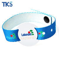 Bracelet RFID textile actif réutilisable 4k PLUS EV1 2K, cartes NFC, bracelet NFC, CN;GUA 1K 4K, tissu tissé classique